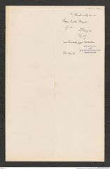 k.k. naturhistorisches Hofmuseum, Intendanzakten 1885-1896 (Hauer), Aktenzahl Z.463.a/1887, Seite 2
